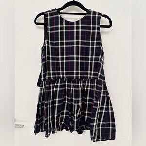 Plaid Sleeveless top